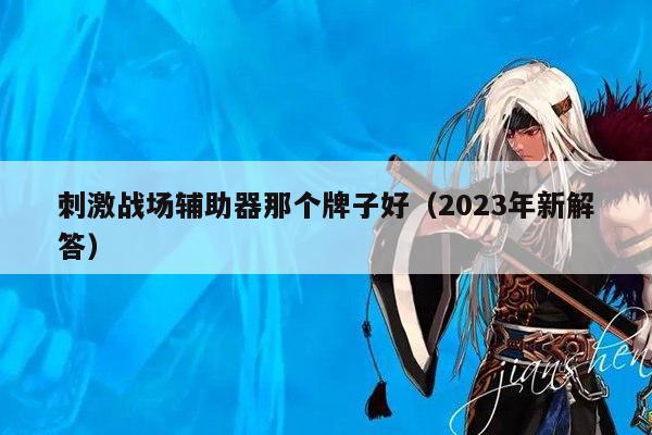 刺激战场辅助器那个牌子好（2023年新解答）