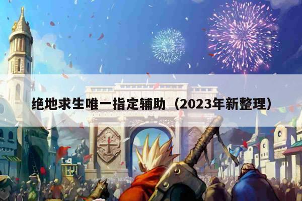 绝地求生唯一指定辅助（2023年新整理）